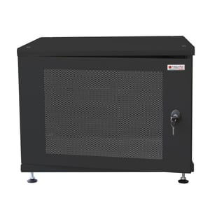 Techly I-CASE EE-2008BK6 8U-Rack, Hängeschrank, schwarz
