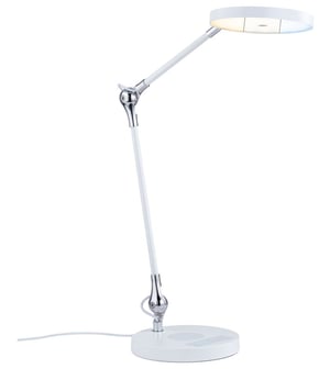 Paulmann Numis QI Table Lamp, SMD LED Module, 6 W LED, F, White