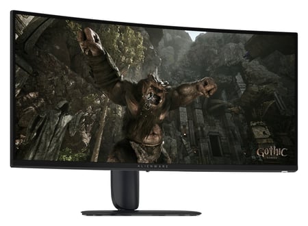 Alienware AW3426DWM monitor komputerowy 86,4 cm (34") 3440 x 1440 px 4K Ultra HD LCD Czarny