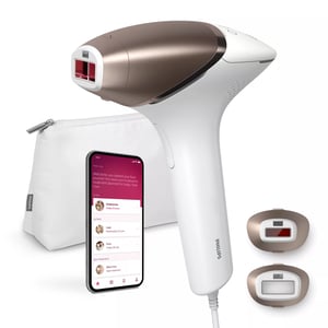 Philips Lumea Prestige BRI945/00 środek do usuwania włosów Intensywne światło impulsowe (IPL) Różowy, Biały