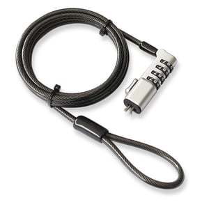 ProXtend WL-WC-001 Kabelbinder, Silber, Schwarz, 1,8 m