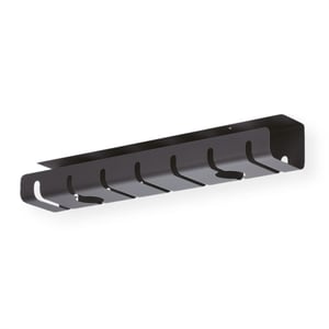 ROLINE 17.03.1303 Cable Organizer Desk Cable Tray Black
