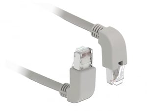 DeLOCK 85872 Netzwerkkabel Grau 2 m Cat6a S/FTP (S-STP)