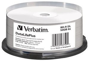 Verbatim DataLifePlus BD-R 50 GB 25 st.