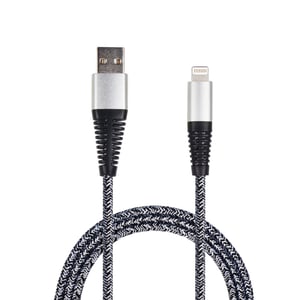 2GO 795952 kabel Lightning 1 m Srebrny