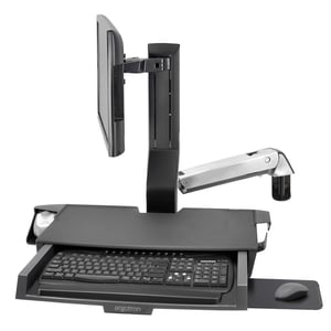 Ergotron SV Combo Aluminium Flachbildschirm-Multimedia-Ständer
