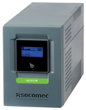 Socomec NETYS PR Mini Tower NPR-1500-MT USV-Anlage, Line-Interactive-Technologie, 1,5 kVA, 1050 W, 6 x Netzsteckdose