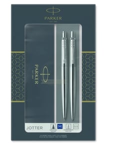 Parker 2093256 Set aus Kugelschreibern und Bleistiften Kugelschreiber Druckbleistift Geschenkverpackung