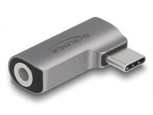DeLOCK USB Type-C Audio Adapter, Male to 3.5 mm Jack, 4-Pin Stereo Female