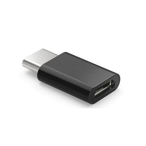 Savio AK-31/B przejściówka do kabli USB 3.1 Type C Micro USB Czarny
