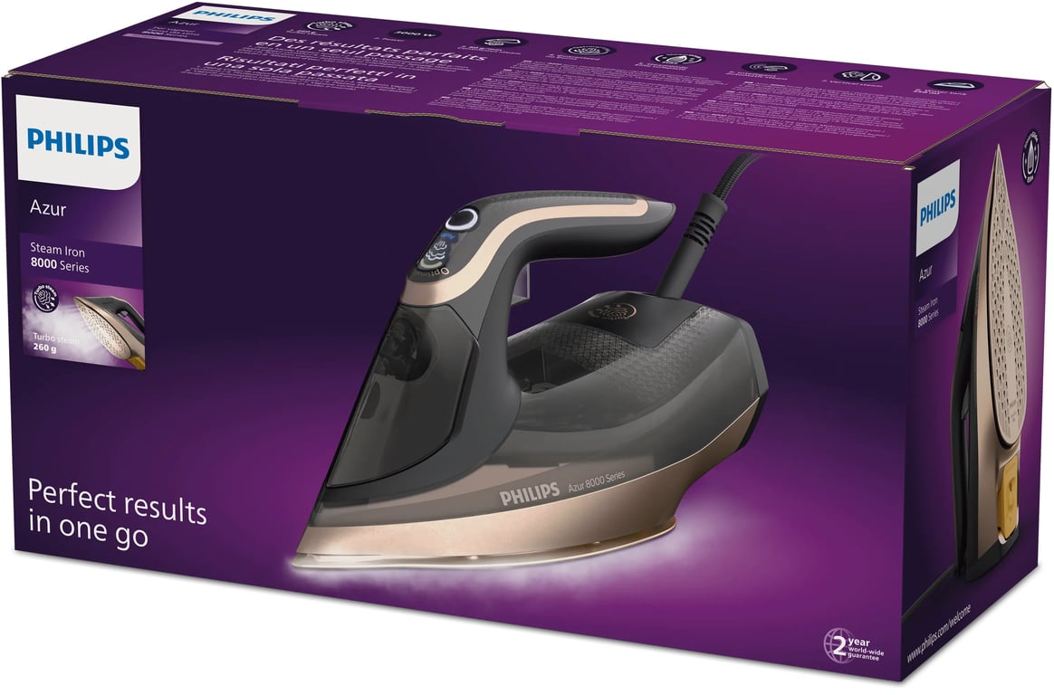 Philips Azur 8000 Series DST8041/80 Żelazko parowe