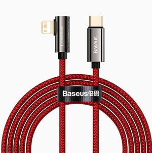 Baseus CACS000209 Handy-Kabel, rot 1 m USB-C Lightning