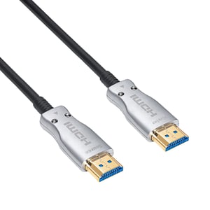 Akyga AK-HD-100L HDMI-kabel 10 m, HDMI typ A (standard), svart, silver