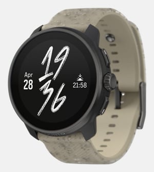 Suunto Race S 3,35 cm (1.32") AMOLED 45 mm Cyfrowy 466 x 466 px Ekran dotykowy Czarny GPS