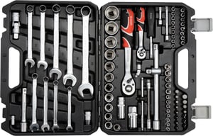 Yato YT-12691 Socket Wrench Set, 82-piece socket wrench set