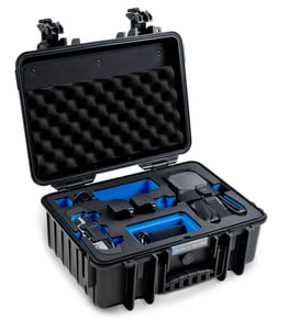 B&W Cases 4000/B/MAVIC3 futerał do drona Aktówka Czarny Polipropylen (PP)