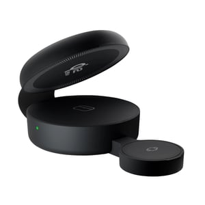 Mobile Origin MO-PW34-BLK ładowarka do urządzeń przenośnych Smartfon, Smartwatch, Słuchawki Czarny USB Bezprzewodowe ładowanie Szybkie ładowanie Wewnętrzna