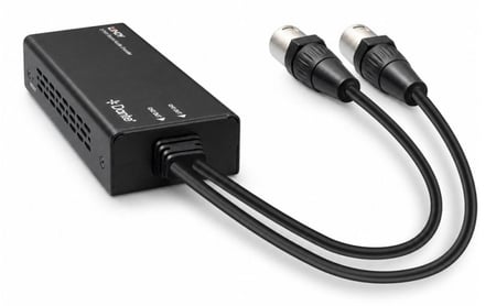 Lindy 70619 konwerter plików audio Czarny