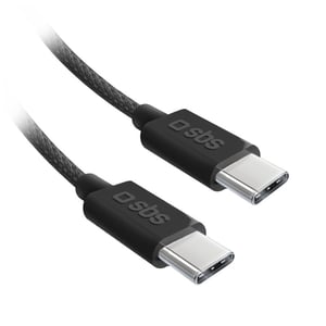 SBS TECABLETISSUETCCB kabel USB USB 2.0 1,5 m USB C 0,48 Gbit/s 60 W Czarny