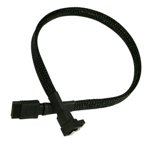 Nanoxia 0.45 m, 2xSATA III 0.45 m SATA 7-pin Carbon Cable
