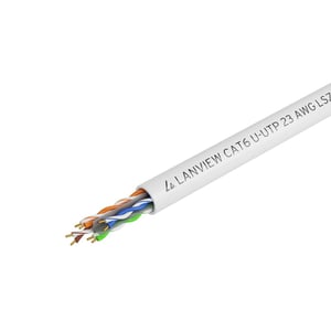 Lanview LVN122114 kabel sieciowy Biały 305 m Cat6 U/UTP (UTP)