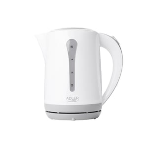 Adler AD 1244 Electric Kettle, 2.5 L, 2200 W, White
