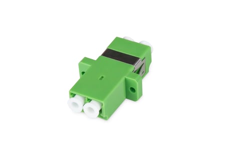 Digitus Adapter światłowodowy LC/APC, duplex, jednomodowy OS2, ceramiczna ferrula