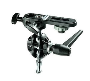 Manfrotto 155 stativhuvud, svart aluminium, kulformad