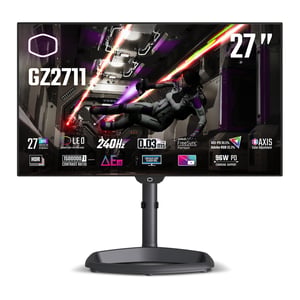 Cooler Master Gaming GZ2711 monitor komputerowy 68,6 cm (27") 2560 x 1440 px 4K Ultra HD OLED Czarny
