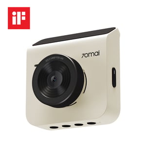 70mai Dash Cam A400 White Quad HD Bluetooth Bateria, USB Czarny, Kość słoniowa