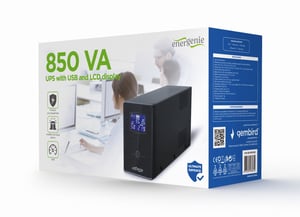 Gembird EG-UPS-032 USV 0,85 kVA 510 W 3 x Netzsteckdose