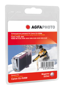 AgfaPhoto APCCLI526MD Tintenpatrone, 1 Stück, Magenta