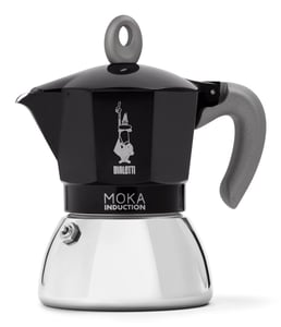 Bialetti Moka Induction Moka-Kaffeemaschine 0,9 l Schwarz