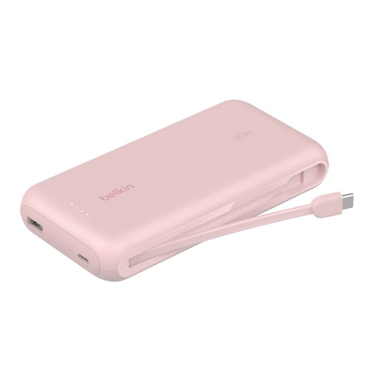 фото Зовнішній акумулятор (павербанк) Belkin BoostCharge 20000 mAh Pink (BPB024HQPK)
