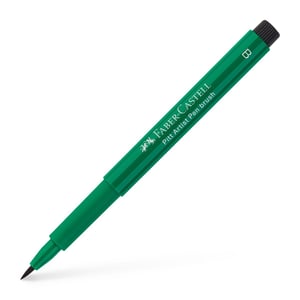 Faber-Castell 167478 finpenna, fin spets, grön, 1 st.