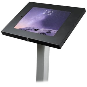 StarTech STNDTBLT1FS stojak do multimediów Czarny, Srebrny Tablet Stojak multimedialny