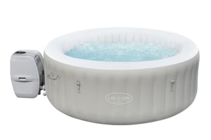 Bestway 60007 Hot Tub / Spa, 669 L, 4-Person, Round, Beige, White