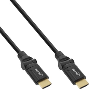 InLine 17003W kabel HDMI 3 m HDMI Typu A (Standard) Czarny
