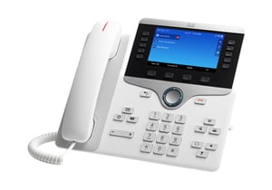 Cisco 8861 VoIP-Telefon, schwarz, silber, WLAN