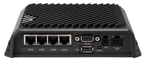 Cradlepoint MBA5-19005GB-GA trådlös Gigabit Ethernet-router, dual-band (2,4 GHz/5 GHz), 5G, svart
