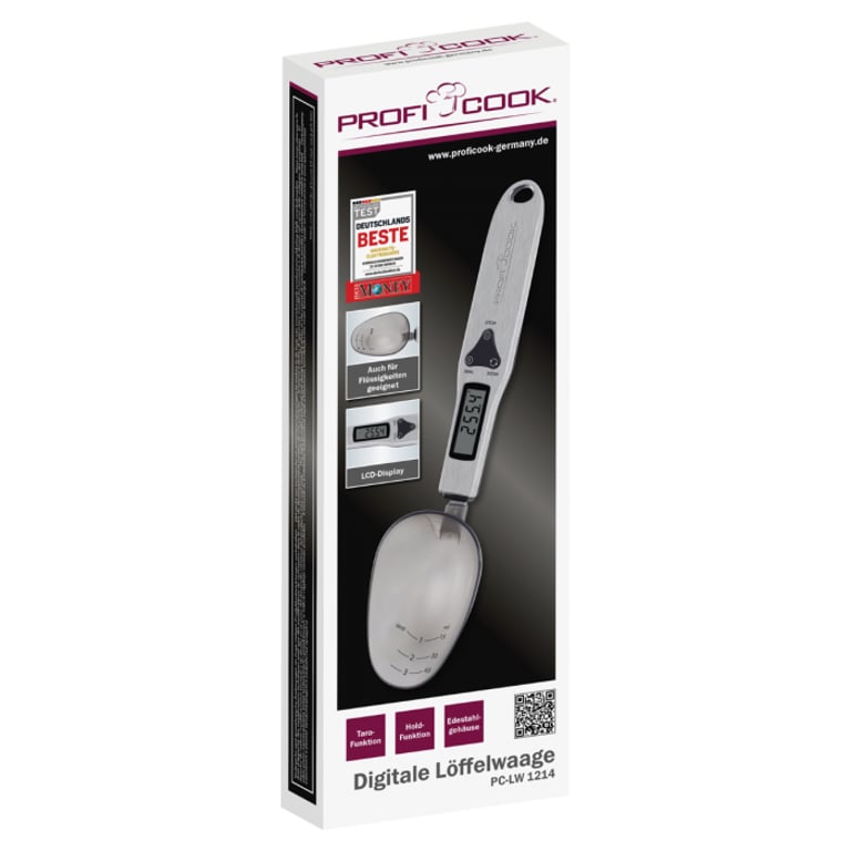 ProfiCook PC-LW 1214 Stal nierdzewna Elektroniczna waga kuchenna
