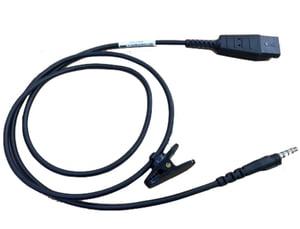 Zebra CBL-HS2100-QDC1-02 Headset Accessories Cable.