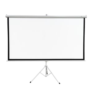 Extralink Projection Screen 100" 16:9, 220x125cm, PVC, semi-automatic retraction