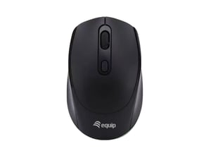 Equip 245122 Mouse – Universal, Ambidextrous, RF Wireless, Optical, 1600 DPI