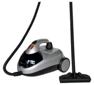 Clatronic DR 3280 Steam Vacuum Cleaner Cylindrical Steam Cleaner 1.5 L 1500 W Black, Silver