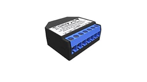Shelly 2.5 Power Relay, Black, Blue 7
