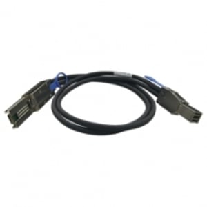 QNAP CAB-SAS20M-8644-8088 2 m SAS Cable, Black, Metallic
