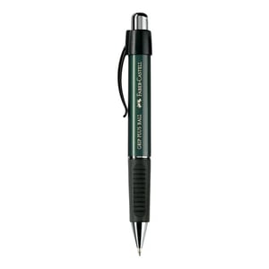 Faber-Castell 14079 Blauer Druckkugelschreiber, mittel, 2 Stück