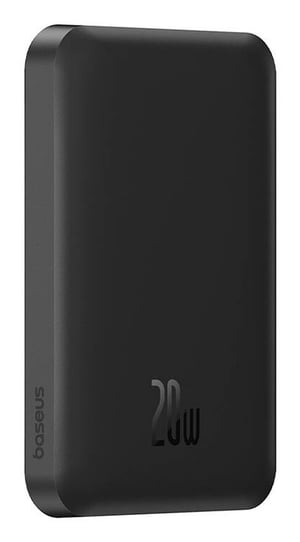 Baseus P10022107113-00 bank mocy Litowo-polimerowy (LiPo) 5000 mAh Kabelloses Laden Schwarz