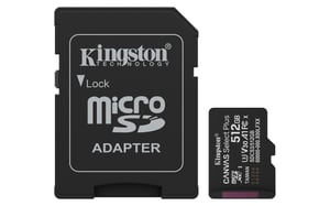 Kingston Technology Canvas Select Plus Gen3 512 GB MicroSDXC UHS-I Klasa 10